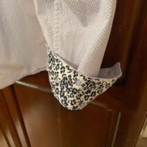 Men's Denim and Flower Medium dress shirt